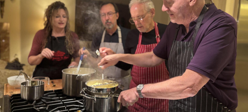 Small-Group French-Californian Cooking Class & Wine in Dana Point