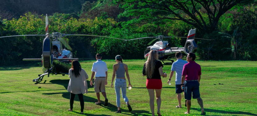 One of a Kind Hana Rainforest Landing Adventure by Helicopter