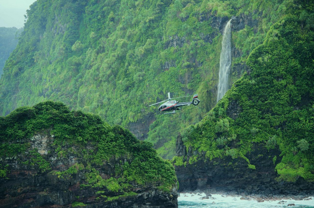 One of a Kind Hana Rainforest Landing Adventure by Helicopter