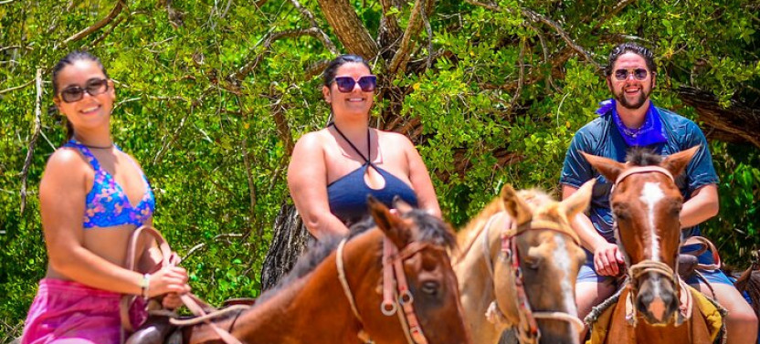 Horse Riding On Macao Beach