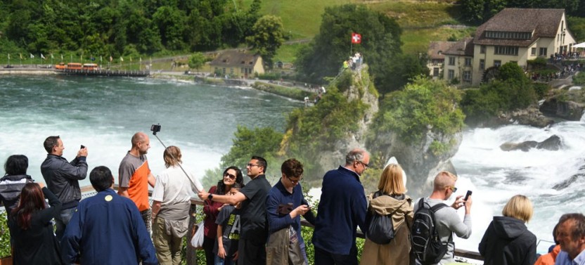 Europe’s Largest Waterfalls – the Rhine Falls