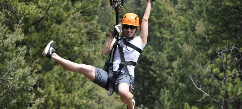 4 Zipline Adventure in The Rocky Mountains