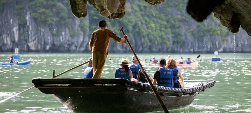 2 Day/1 Night Halong Bay Cruise with Sung Sot Cave, Swim, & Transfer