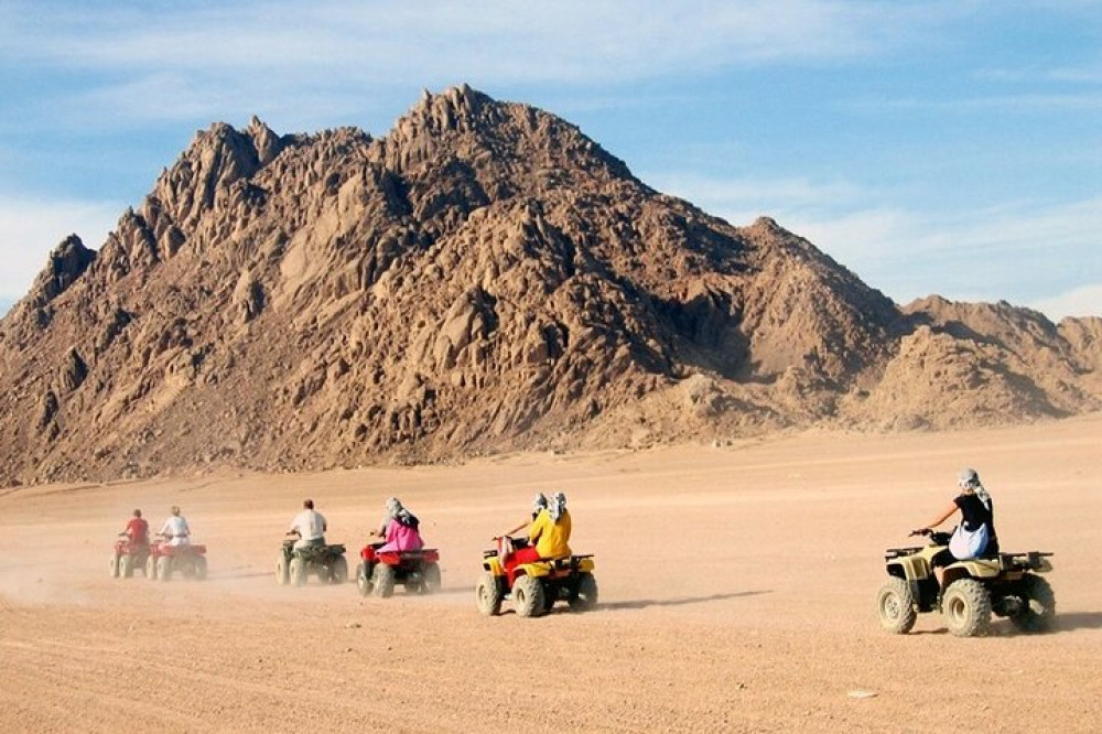 ATV Quad In Echo Mountain, BBQ, and Show Dinner From Sharm