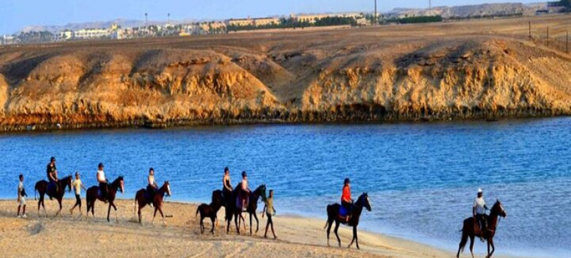 2 Hours Sunrise Horse Riding Beach And Desert From Marsa Alam