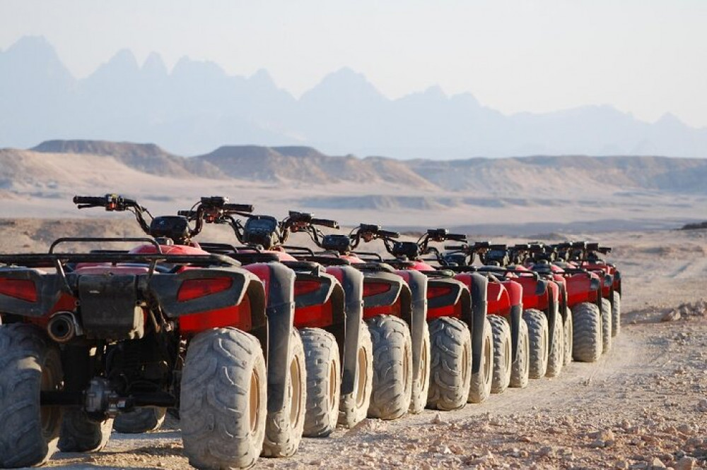 Full Day ATV Tour with Camel Ride and a BBQ Dinner- Marsa Alam