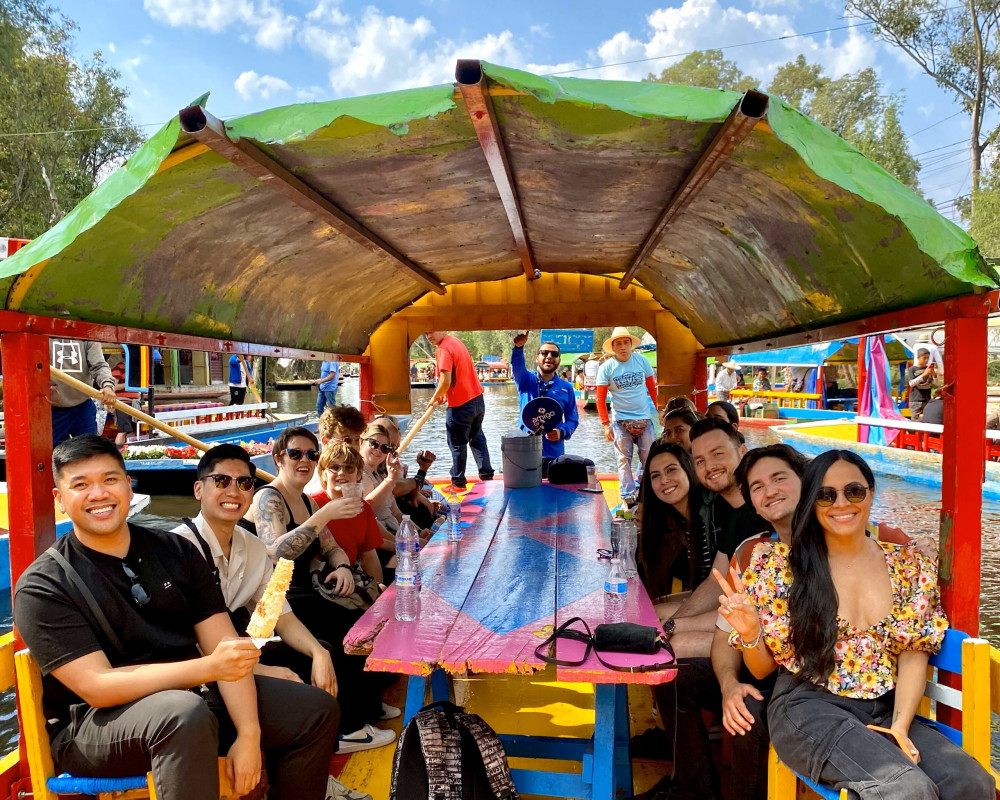 Trajinera Party at Xochimilco