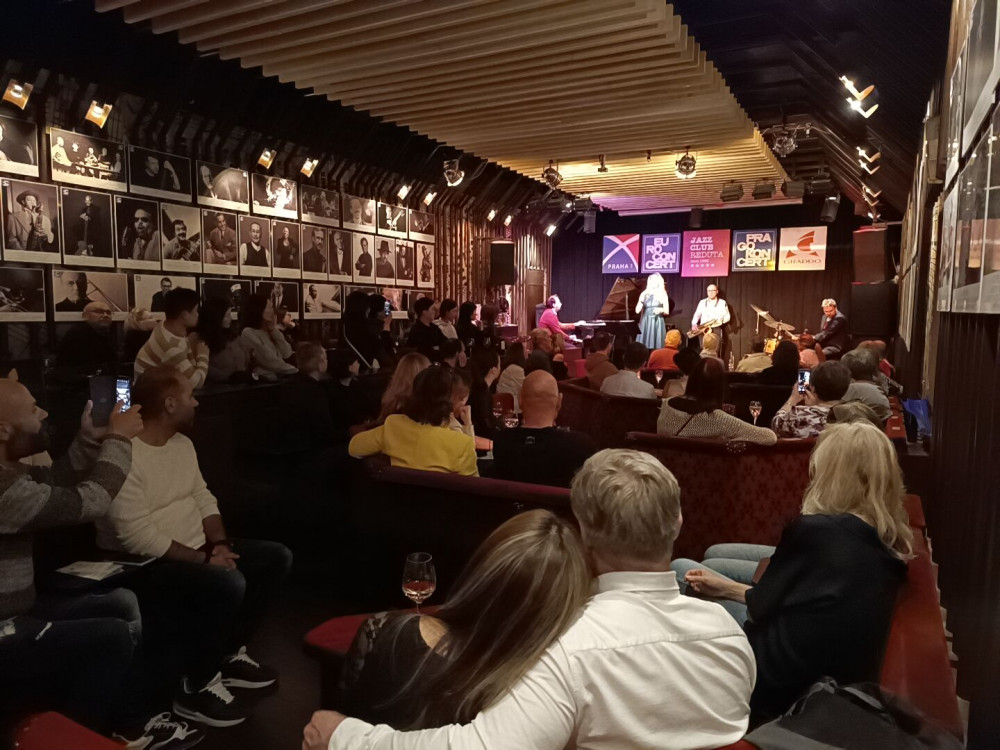 Concert at Reduta Jazz Club