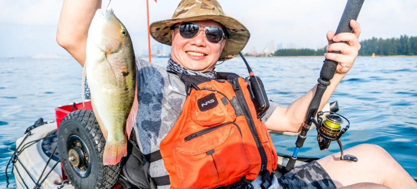 Kayak Fishing Tour - Big Boat Small Boat (3-5km)