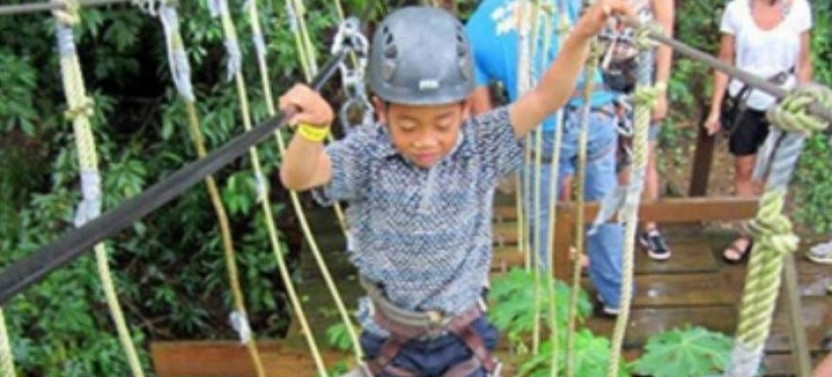 Jungle Top ZipLine Adventure And Glass Bottom Boat Excursion
