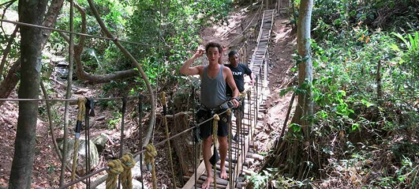 Roatan Extreme Zip Line with Monkey, Sloth and Reef Snorkel