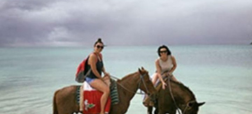 Half-day Combo Horseback, Zip Line, Monkey, Sloths and Snorkel