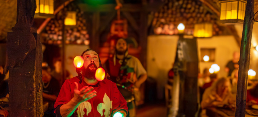 Authentic Czech Medieval Experience: Dinner, Show, Brewery and Castle
