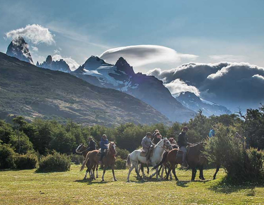 Horseback Riding in El Chalten Full Day with Lunch