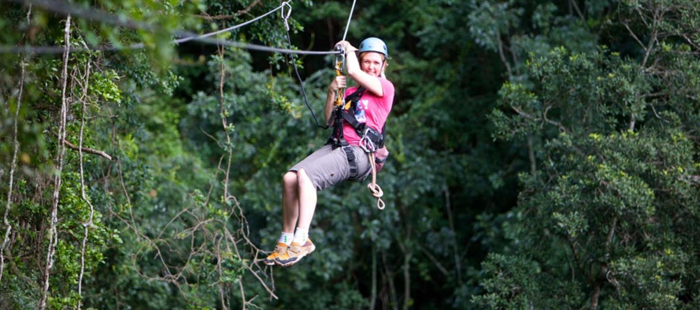 Zipline Canopy & Crocodile Eco Cruise Puntarenas Adventure Combo