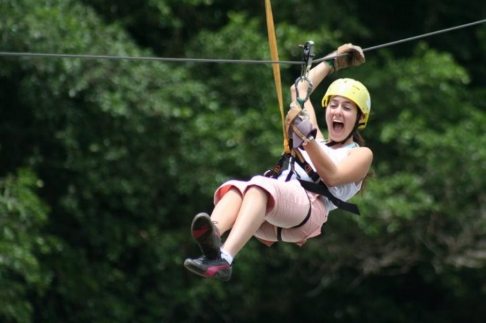 Private Tour: Zipline Canopy Tour & Crocodile Safari Cruise