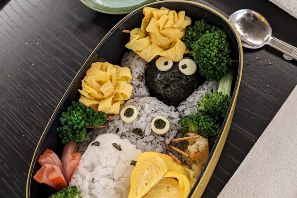 Making A Bento Box With Cute Character Look In Japan