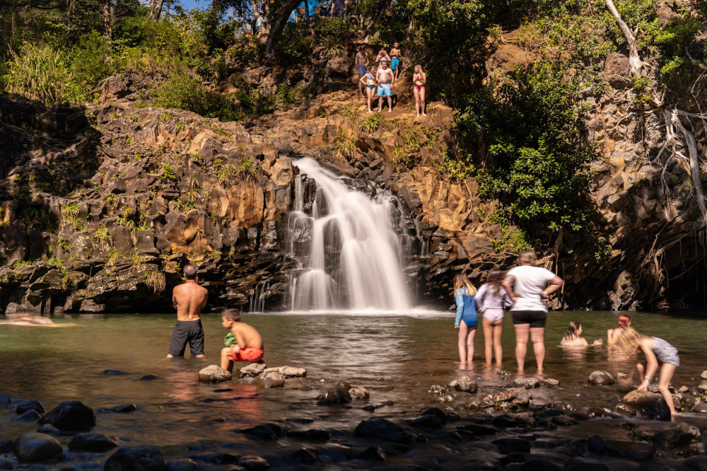 Pa’ia Town & Waterfall Hike