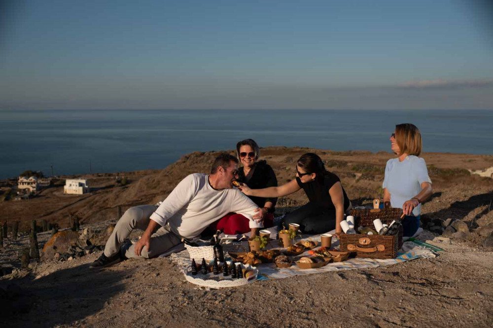 Day Or Sunset Picnic