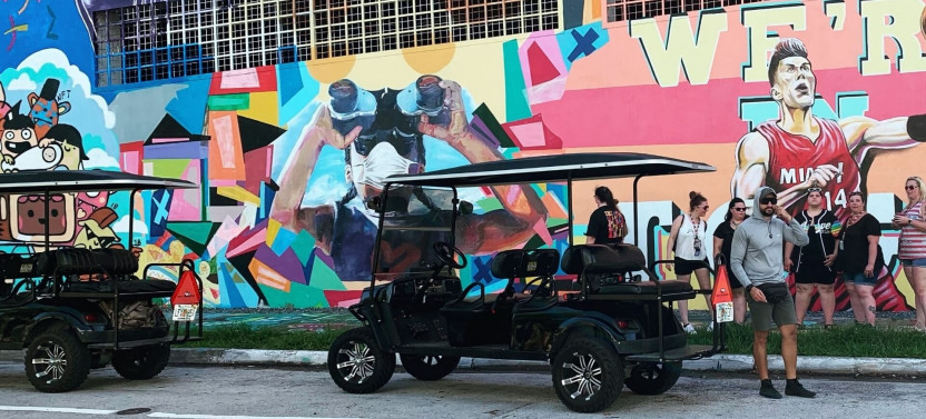 Wynwood Graffiti Brewery Golf Cart Tour
