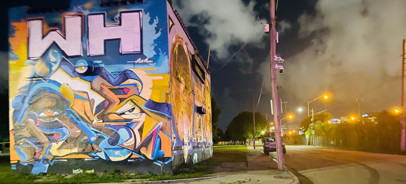 Wynwood Graffiti Golf Cart Tour AFTER DARK