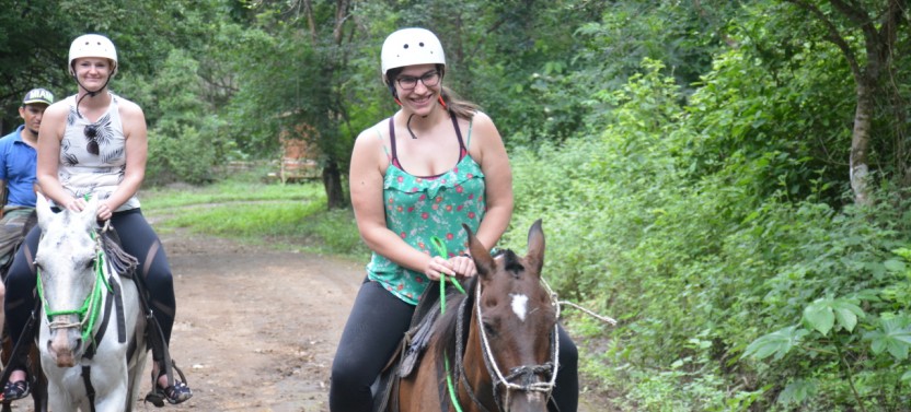 Vandara Combo Tour: Ziplining + Hot Springs + Horse Riding