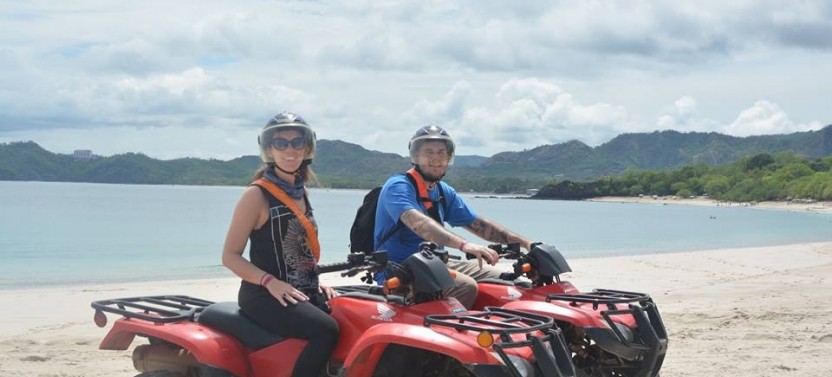 ATV Tour + Surf Lesson at Tamarindo Beach