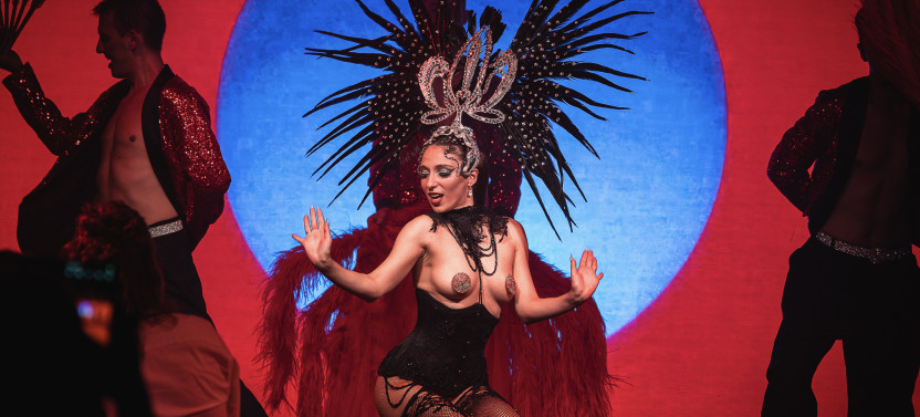 Cabaret In The Heart Of Prague: 2Hr Show With a 4-Course Dinner