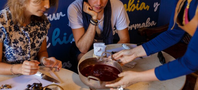 Colombian Fruits And Paila Ice Cream Tasting