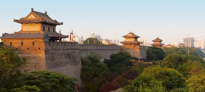 Xi’an Small Wild Goose Pagoda and Great Mosque