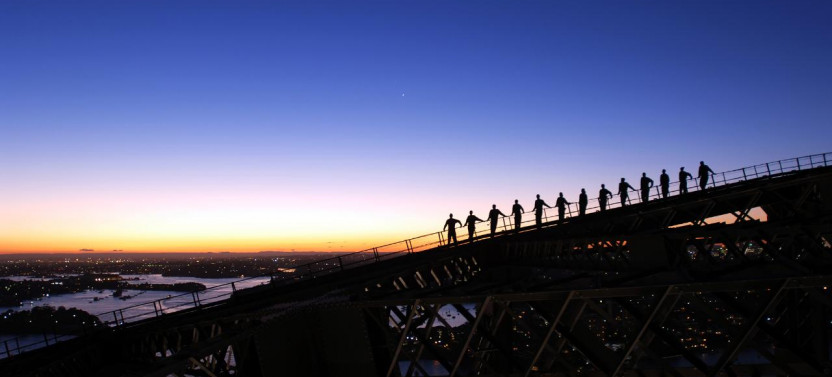 BridgeClimb Sydney Summit by Twilight at 14:45