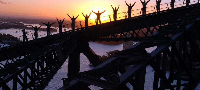 BridgeClimb Sydney Summit by Twilight at 15:45