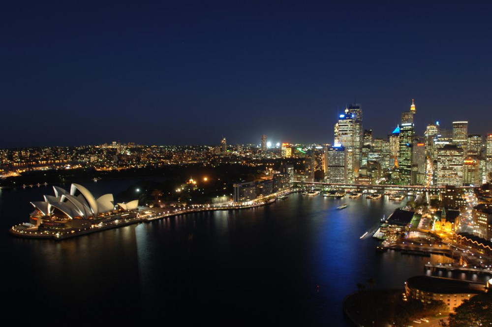 BridgeClimb Sydney Summit by Night at 16:45