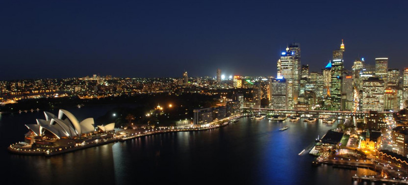 BridgeClimb Sydney Summit by Night at 17:45