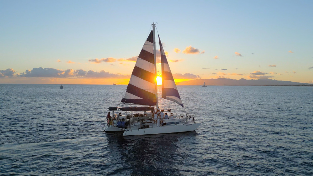 Waikiki BYOB Sunset Swim and Sail