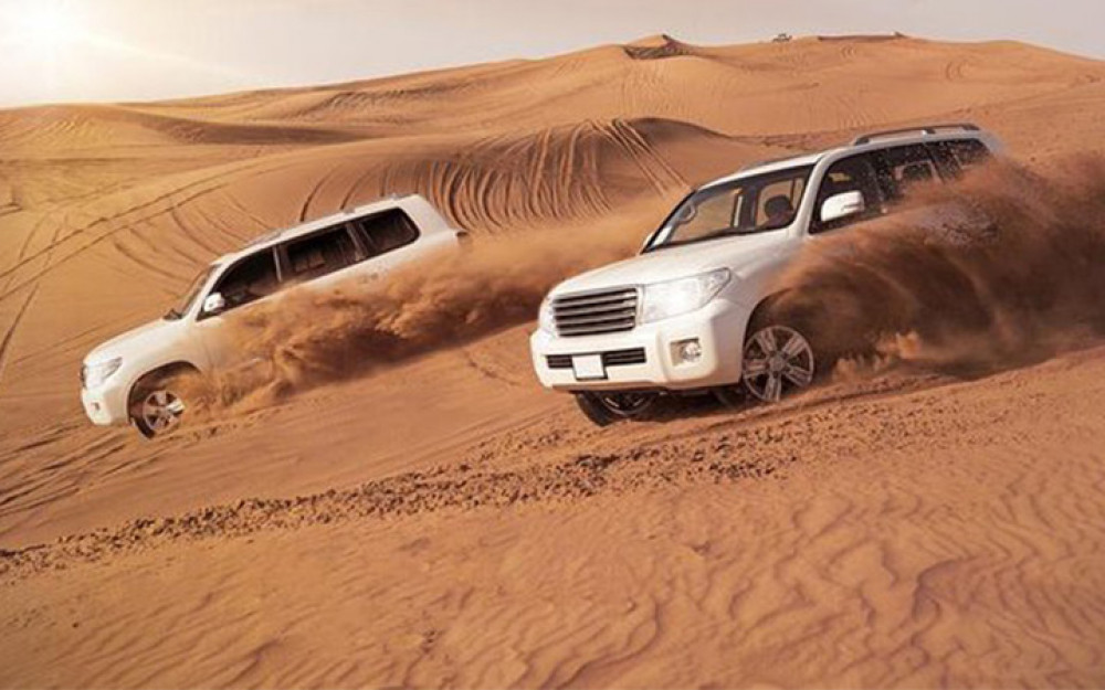 Full Day Desert Safari with Arabian Camp Experience