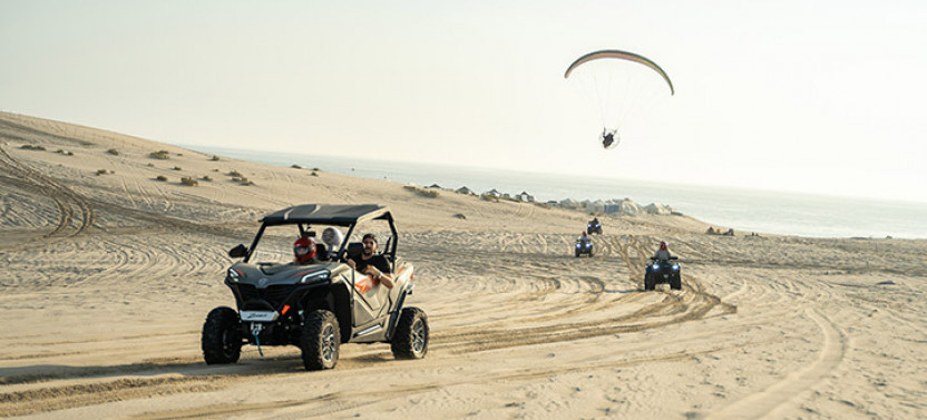 Quad Biking in the Desert