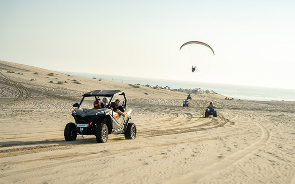 Quad Biking in the Desert