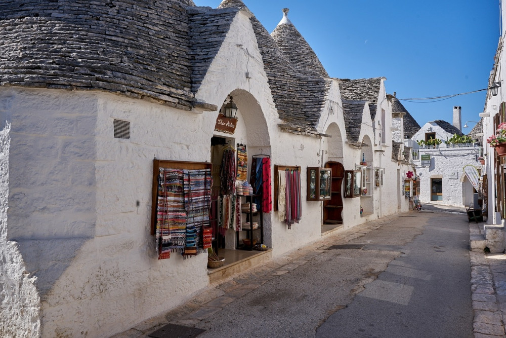 Polignano and Alberobello from Bari