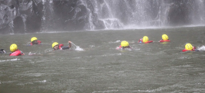 Swim Below The Victoria Falls