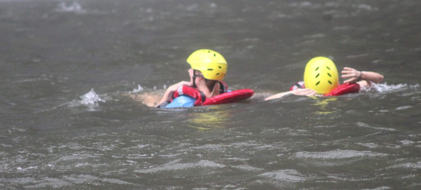 Swim Below The Victoria Falls