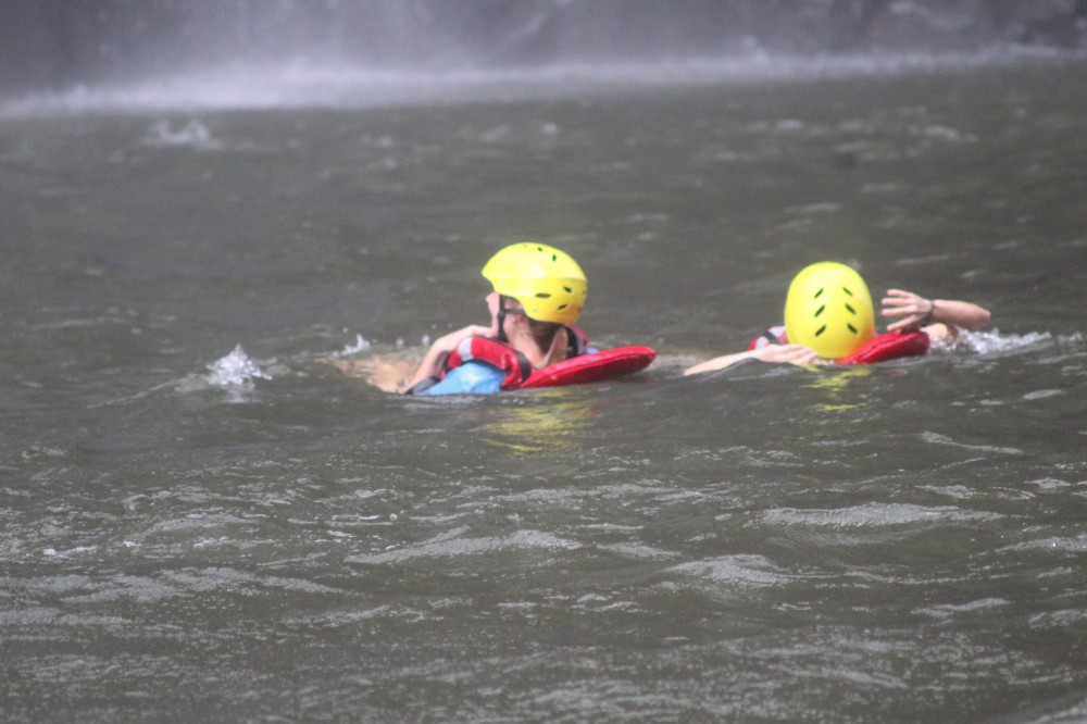 Swim Below The Victoria Falls