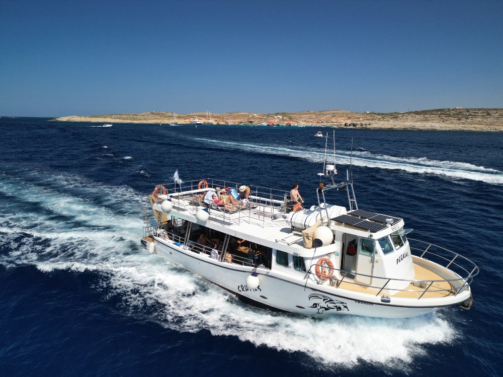 From Mellieha: Three Bay Cruise Including The Blue Lagoon