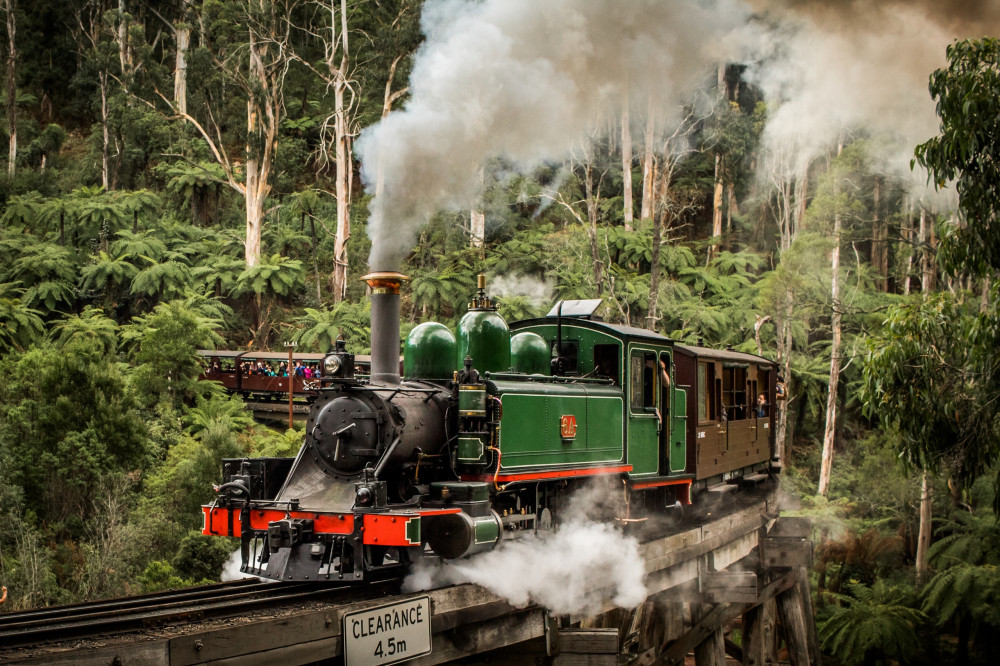 Puffing Billy Steam Train Tour