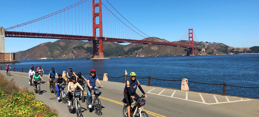 Golden Gate Bridge Bike Tour With Muir Woods & Sausalito