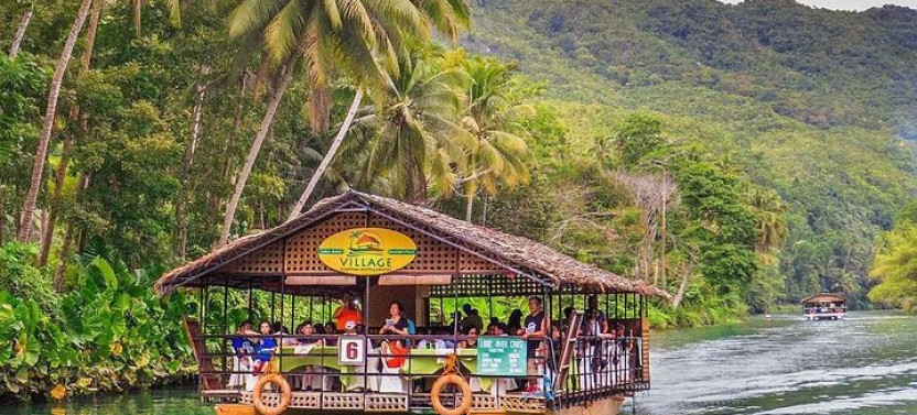 Bohol Countryside Day Tour From Cebu City | Lunch At Loboc River Cruise