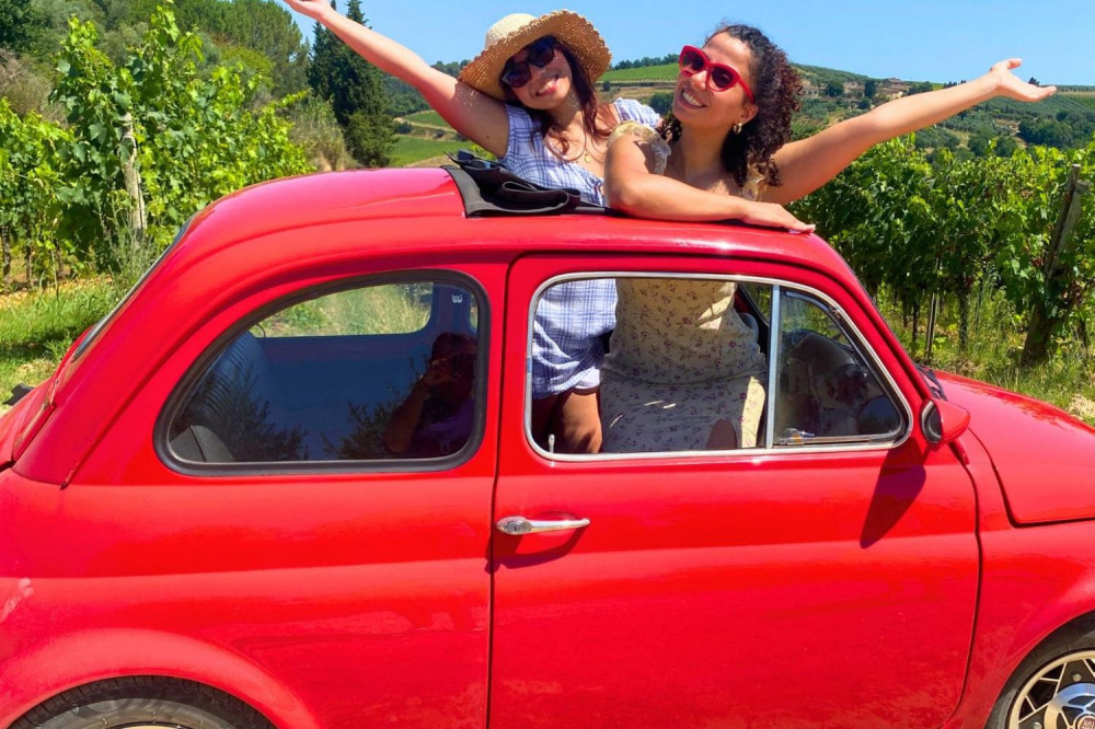 From San Gimignano:Fiat-tastic 500 tour In Chianti