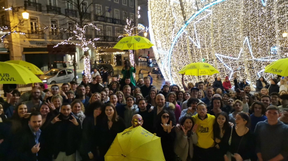 NYE Lisbon New Year's Eve Pub Crawl Lisbon Project Expedition