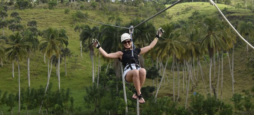 Ziplining from Punta Cana - Unique Carbon Fiber Lines in Punta Cana