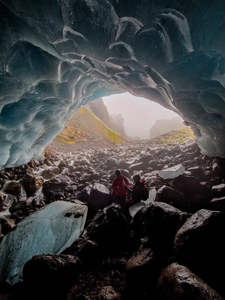 Hidden Ice Cave & Glacier Hike - Full Day Winter